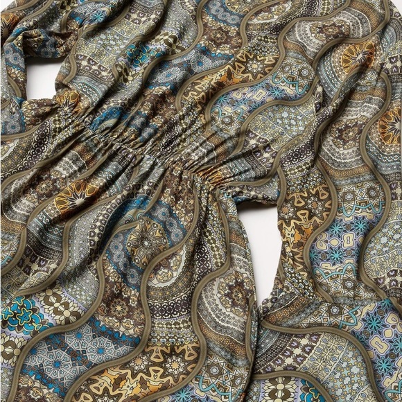 Made in Italy Wrap Tunic Top - Picture 3 of 3